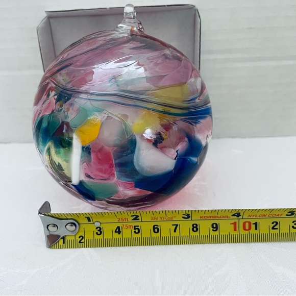 zorza Holiday Huta Szkla Zorza Handmade Glass Ornament From Poland